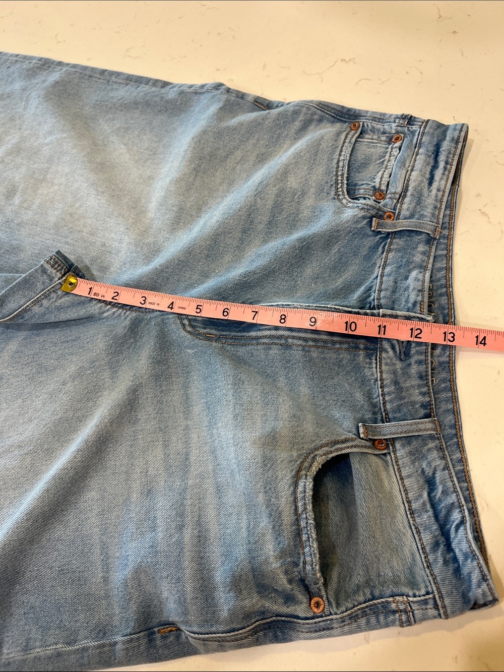 American Eagle Super High Rise Ultra Wide Leg Strigid Jeans 12 - Picture 12 of 15